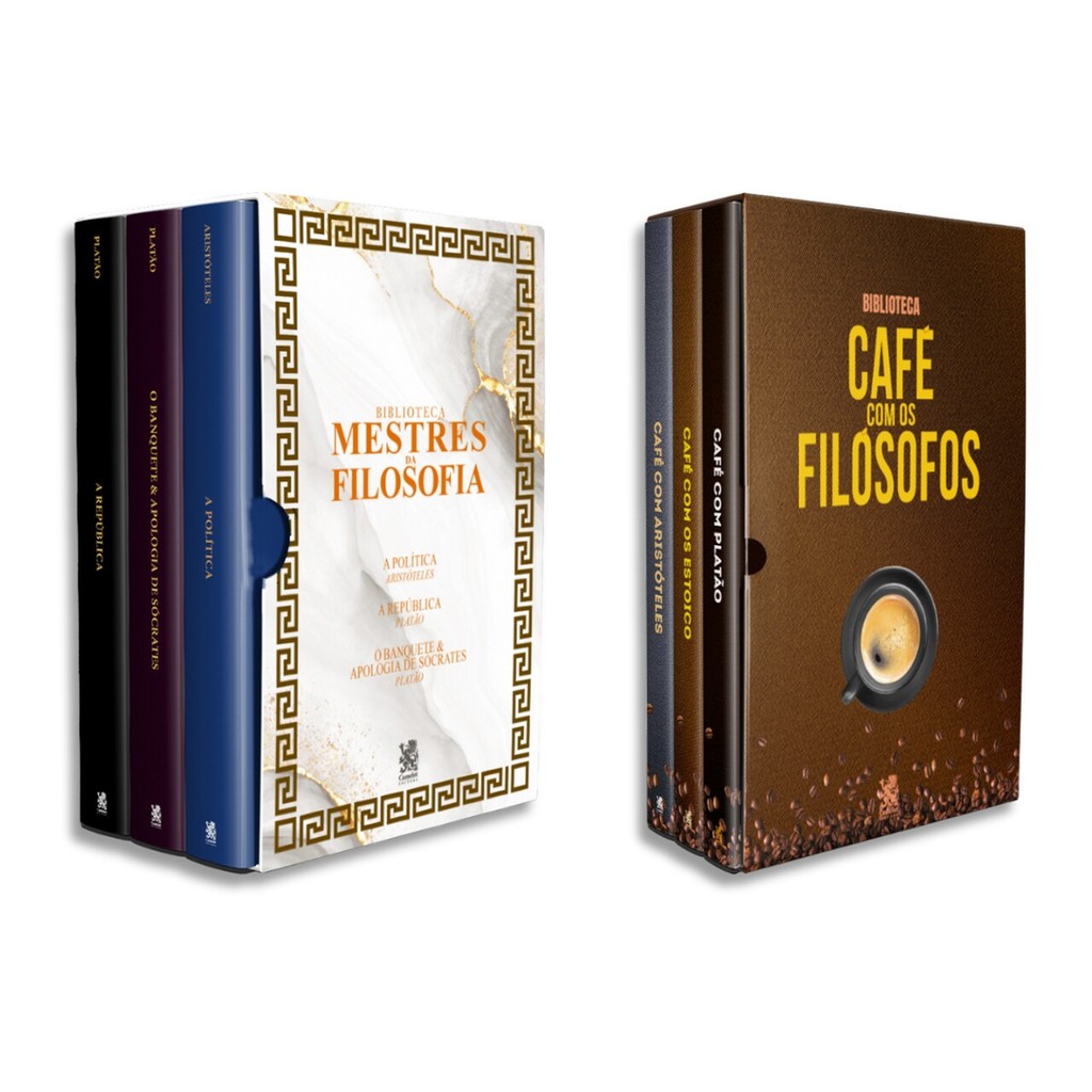Combo Filosofia 01 - Kit com 2 Boxes