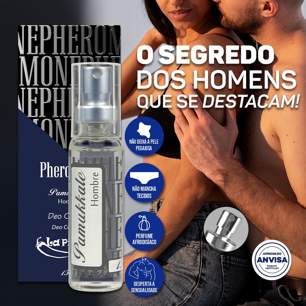 A ASSINATURA OLFATIVA DA SUA AUTOCONFIANÇA - PERFUME AFRODISÍACO MASCULINO PAMUKKALE