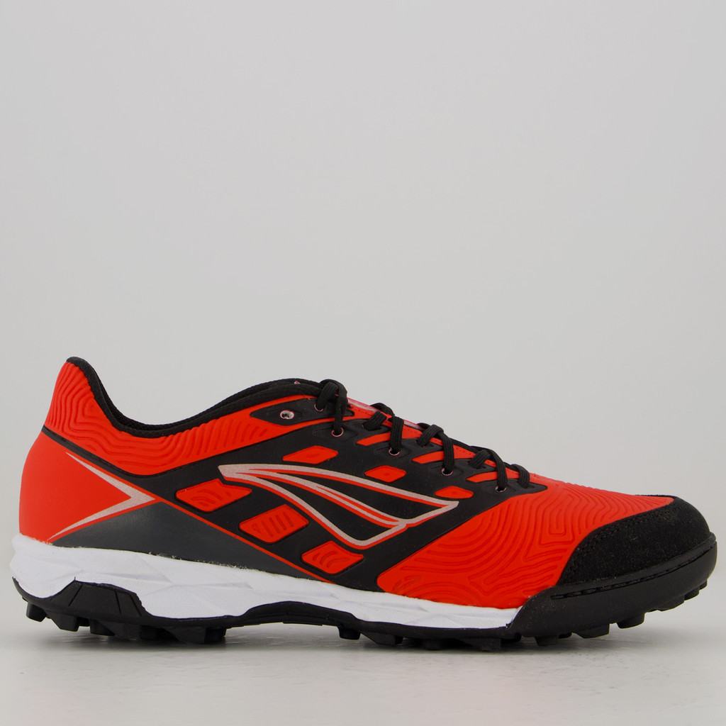 Chuteira Penalty Viento Y-1 Society Vermelha em Oferta na Shopee