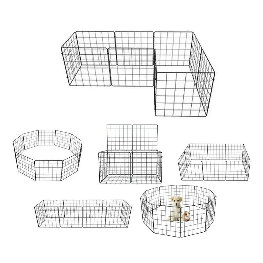 Cercadinho Móvel Gato, Cachorro 10 Telas Aramada 30x30 Pet