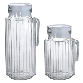 Jarra de Vidro para Porta de Geladeira 1 Litro e 500Ml com Tampa