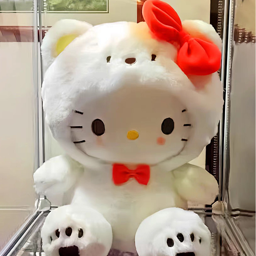 Hello Kitty Doll Kuromi Cinnamoroll Melody Plush Pochacco Toys Decoração De Casa Bonecas Recheadas De Pelúcia Brinquedo