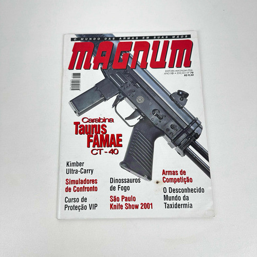Revista Magnum Antiga De Coleção Ano13 N76 - A492