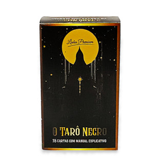 Baralho O Grande Tarot Negro 78 Cartas Com Manual Novo em Oferta na Shopee