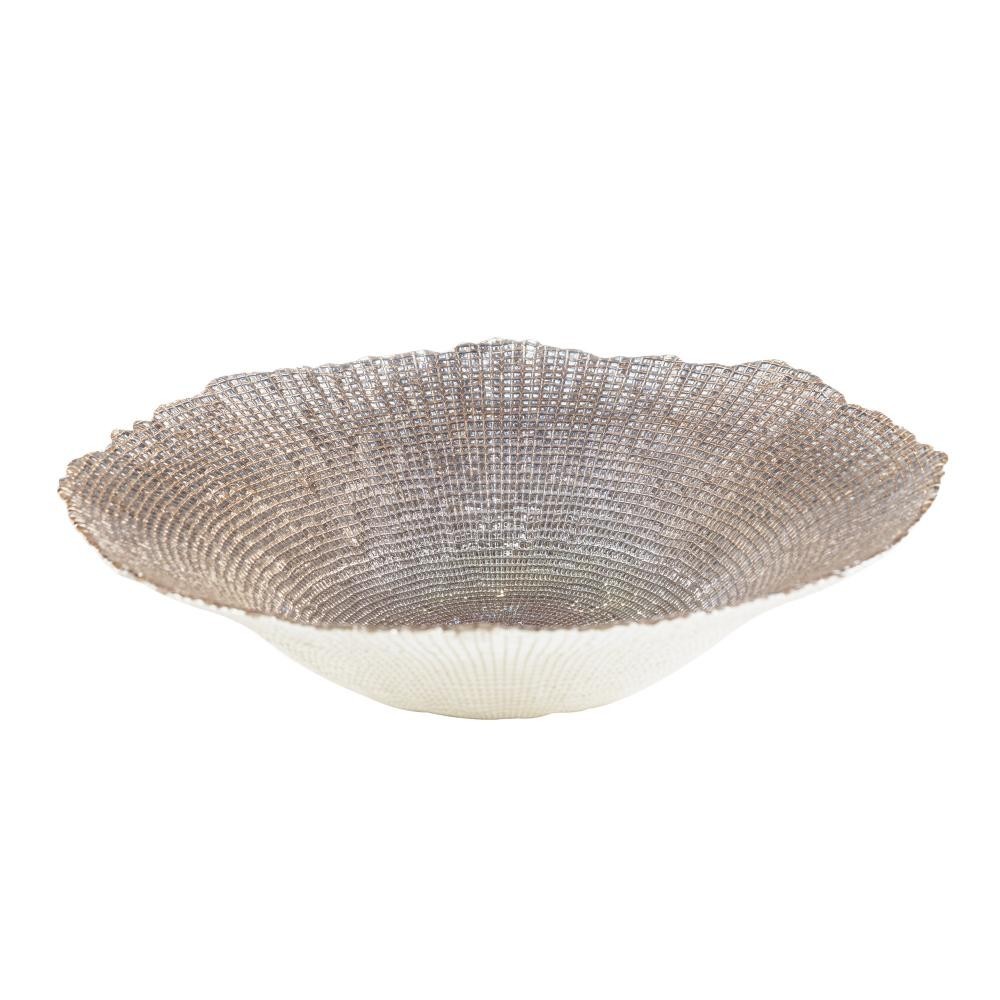 Centro de Mesa Wolff Infinity de Vidro 40cm x 10cm - Home & Living