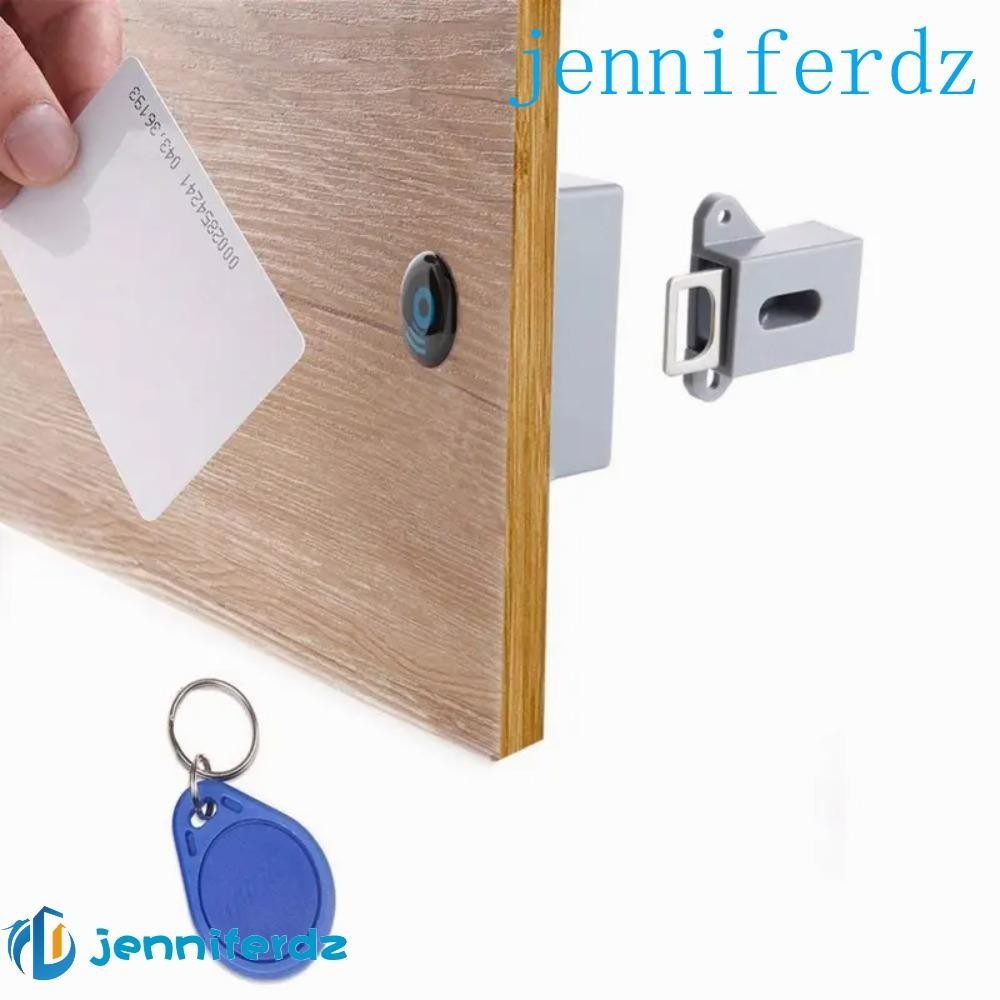 AJENNIFER Fechadura Com Sensor Invisível , Eletrônica Conveniente De Cartão IC Smart Lock , Furo Perfurado RFID De Gaveta Durável Sem Chave