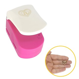Furador para Papel 20mm Scrapbook Artes Coração Botão Emboss em Oferta na Shopee