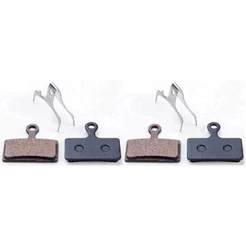 2 PAR PASTILHA DE FREIO DISCO ABSOLUTE ABS-03S ORGÂNICA / RESINA - DEORE M615 M6000 M6100 / SLX M675 M7000 M7100 / XT M785 M8000 = G01S / G02S / G03S