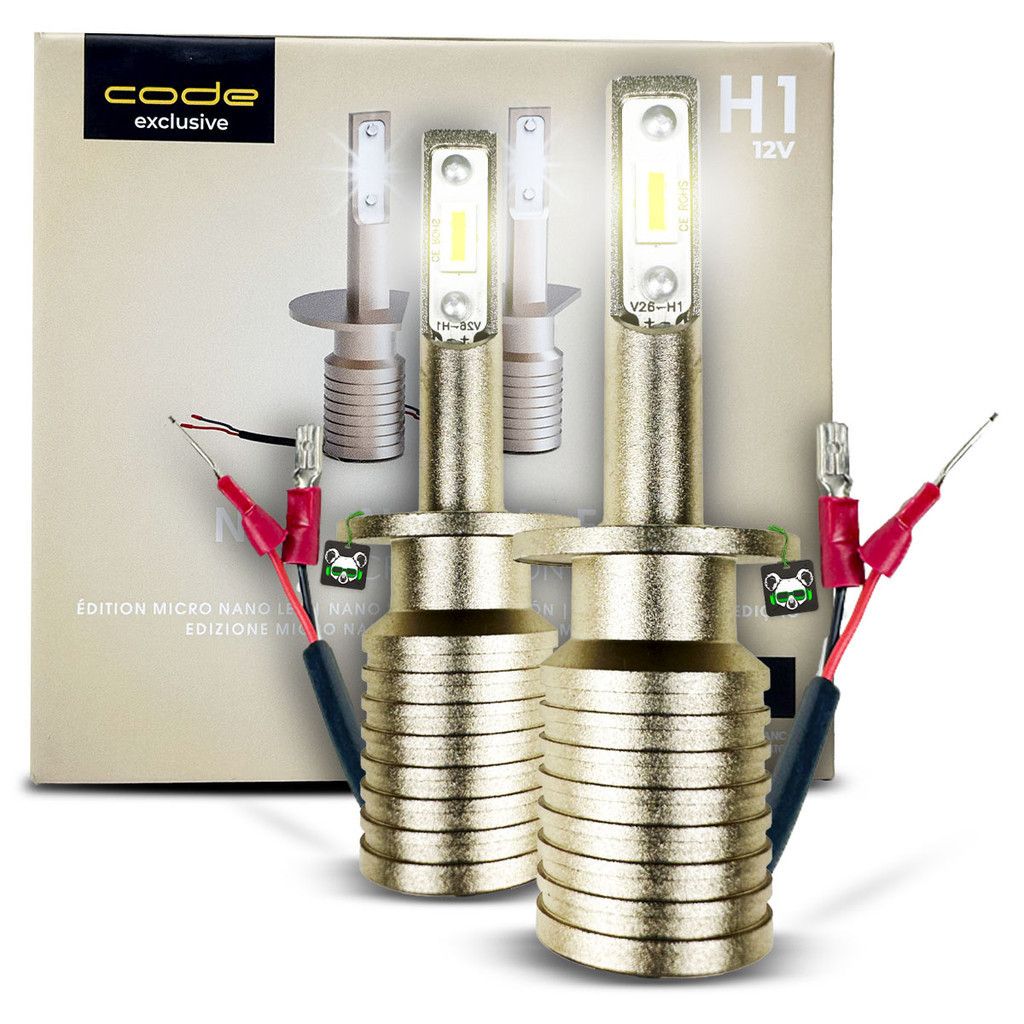 Kit Lâmpada Nano Led Micro Edition 3000Lm 8000K Encaixe H1 em Oferta na Shopee