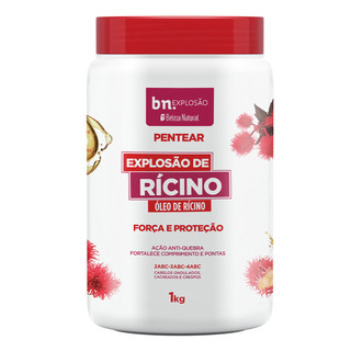 Creme de Pentear Beleza Natural Explosão de Rícino 1Kg bn.Explosão em Oferta na Shopee