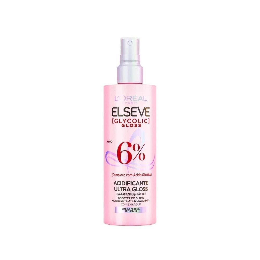 Spray Acidificante Elseve Glycolic Gloss 200ml em Oferta na Shopee