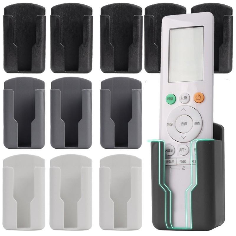 Suporte Universal Para Controle Remoto-Montagem Em Prateleira De Parede Adesivo Carregador De Telefone Móvel-Caixa De Armazenamento De TV Ar Condicionado