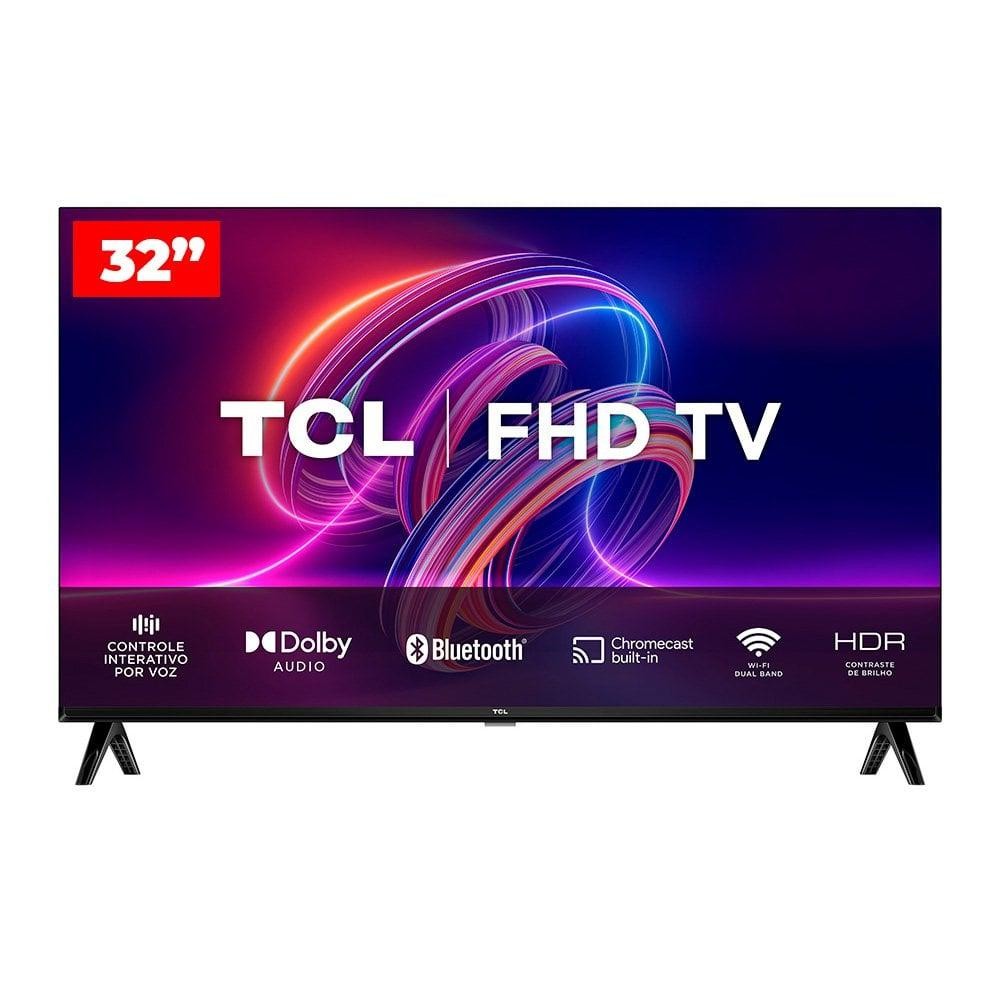 Smart Tv TCL LED 32" Full HD S5400af Android Tv, Wi-Fi e Bluetooth Integrados