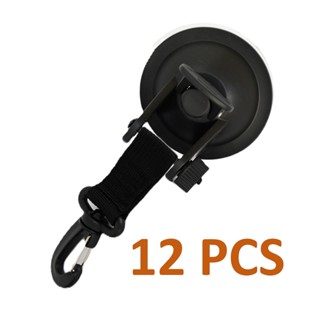 Kit 12 Ventosa C/ Gancho P/ Fixar Tendas Barracas Camping Atividades ao Ar Livre em Oferta na Shopee