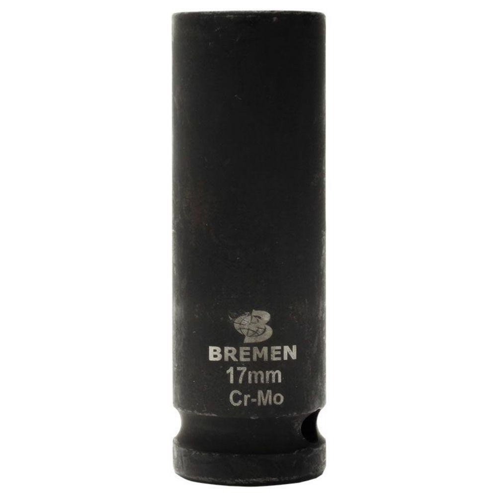 Soquete de Impacto Encaixe 1/2POL x 17mm Longo 9143 BREMEN