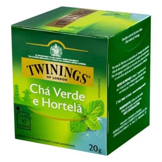 Chá Verde Com Hortelã Twinings 17,5G Caixa Com 10 Sachês em Oferta na Shopee