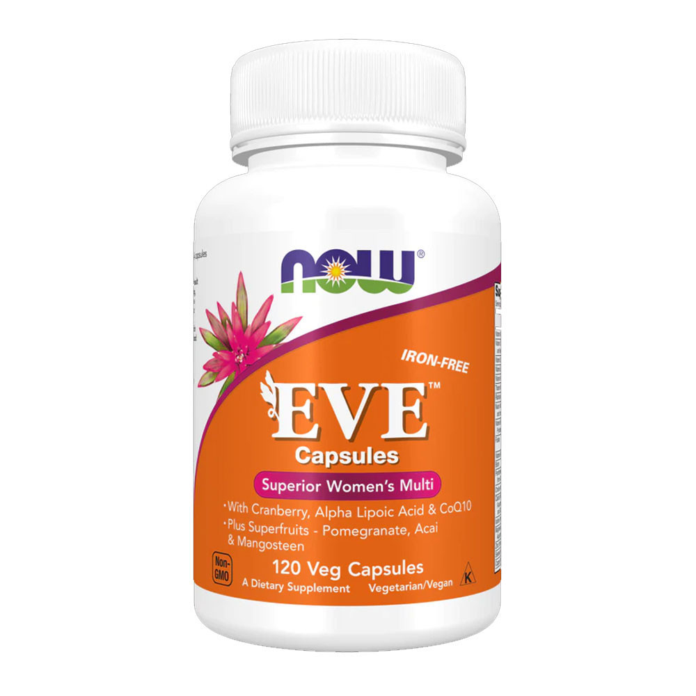 Múlti Vitaminas Eve Now Foods Mulheres 120Cáps Importado em Oferta na Shopee