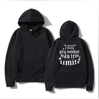 Blusa Moletom Mc Kevin A Mente É Fértil Homenagem FUNK Canguru (MC KEVIN)