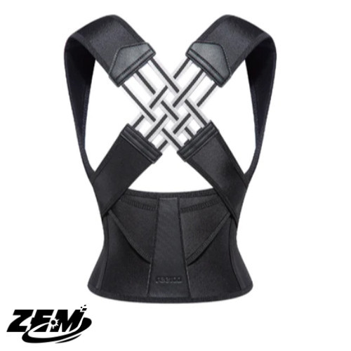 Corretor postural para colunas retas com velcro em Oferta na Shopee