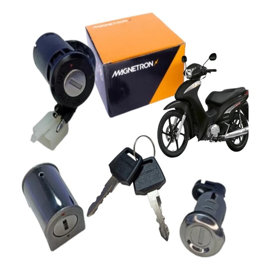 KIT CHAVE IGNICAO POP 100 2007 2008 2009 2010 2011 2012 2013 2014 2015 ORIGINAL MAGNETRON em Oferta na Shopee