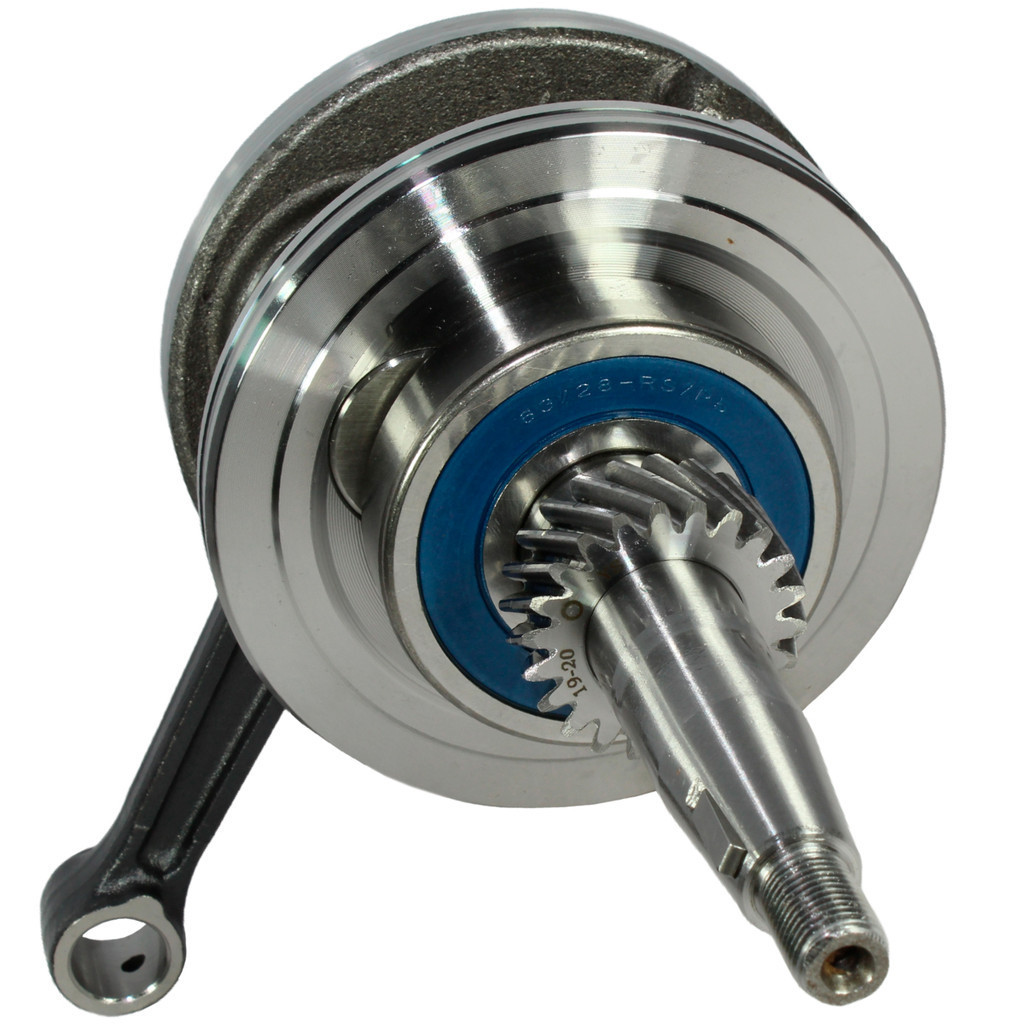 Virabrequim girabrequim completo com biela CG125 Today Titan ML125 1983 a 1999 XLR125 1997 a 1999 com rolamento — imagem 2 de 2