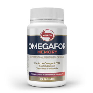 Omegafor Memory Vitafor 60 Capsulas 1000mg Fonte de Ômega 3 com Fosfatidilserina