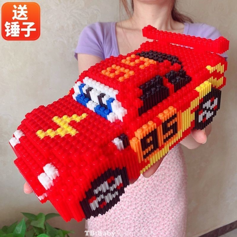 Compatível com Lego Miniaturas de Partículas de Lego Blocos de Construção …