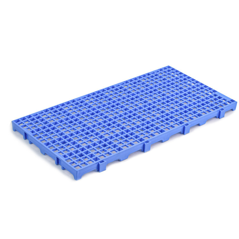 10 PALLET PALETE PISO MODULAR ESTRADO PLASTICO 25X50X2,5CM COR:AZUL