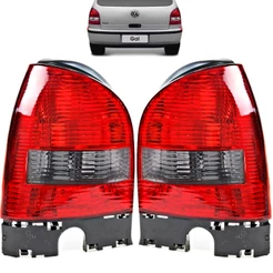 PAR Lanterna Traseira VW Gol G3 1999 2000 2001 2002 2003 2004 2005 Fumê