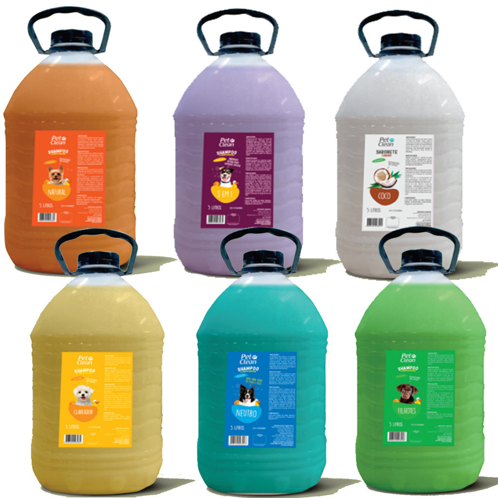 Shampoo Cachorro Pet Clean Cães Gato Profissional 5 Litros em Oferta na Shopee