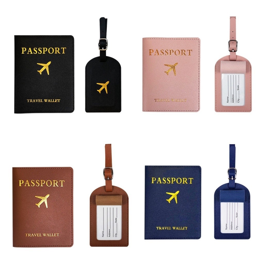 Imagem Carteira Capa Porta Passaporte Id Etiqueta Cartão De Bagagem  Alta qualidade