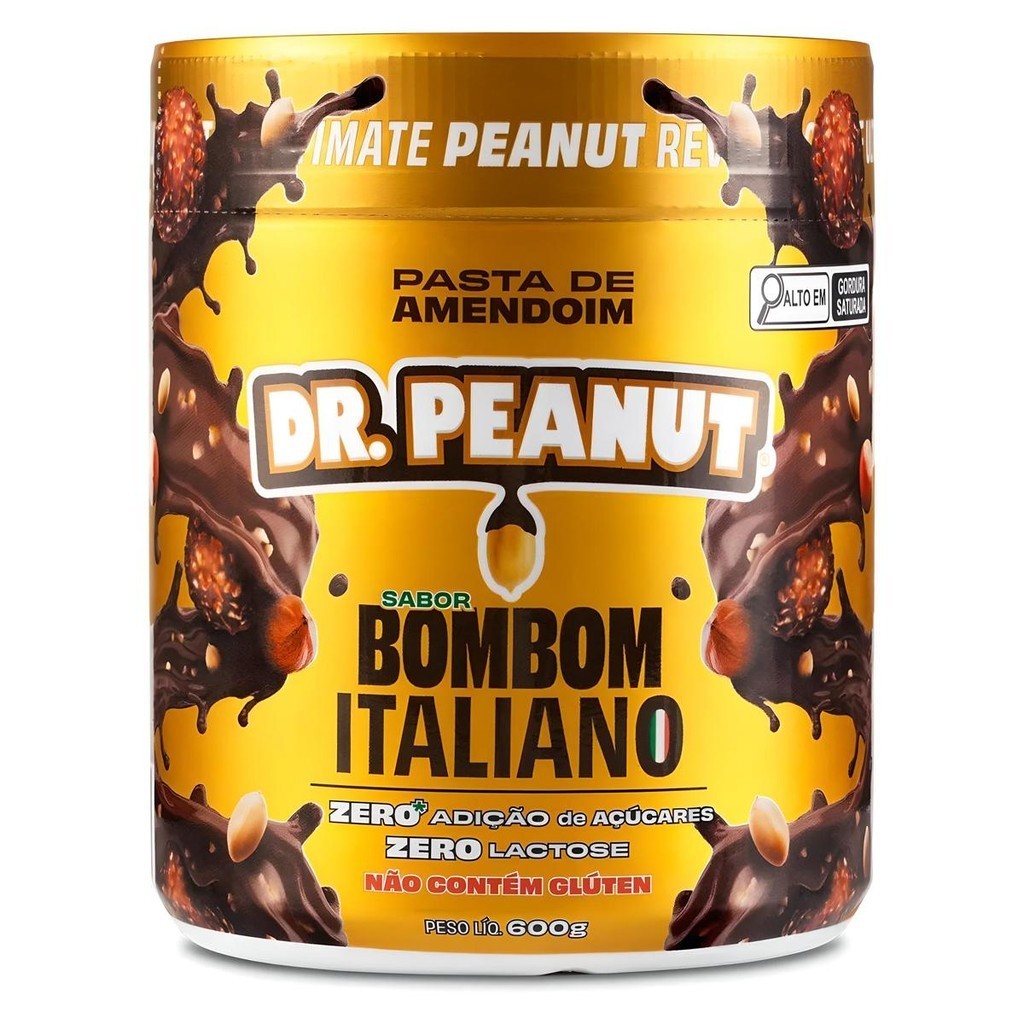 Pasta De Amendoim Bombom Italiano 600g - Dr. Peanut