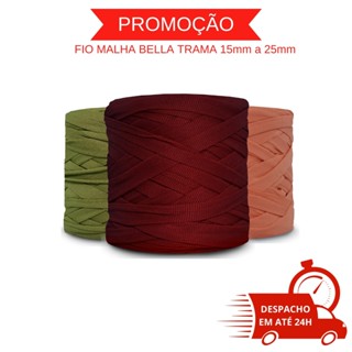 Fio de Malha Bella Trama 15mm a 25mm 500gr - PROMOÇÃO em Oferta na Shopee