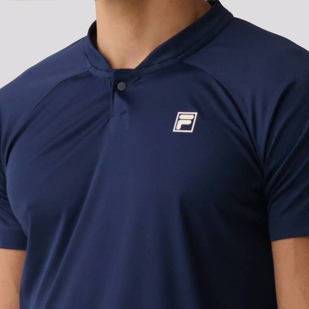 Detalhes do Polo Fila Player F-Box Basic Marinho