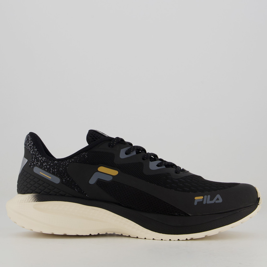 Tênis Fila Spritz Preto e Grafite - Men Shoes