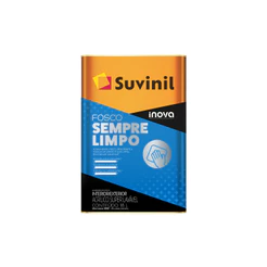 Tinta Lavável Fosco Sempre Limpo Suvinil 18L Cores Mais Vendidas
