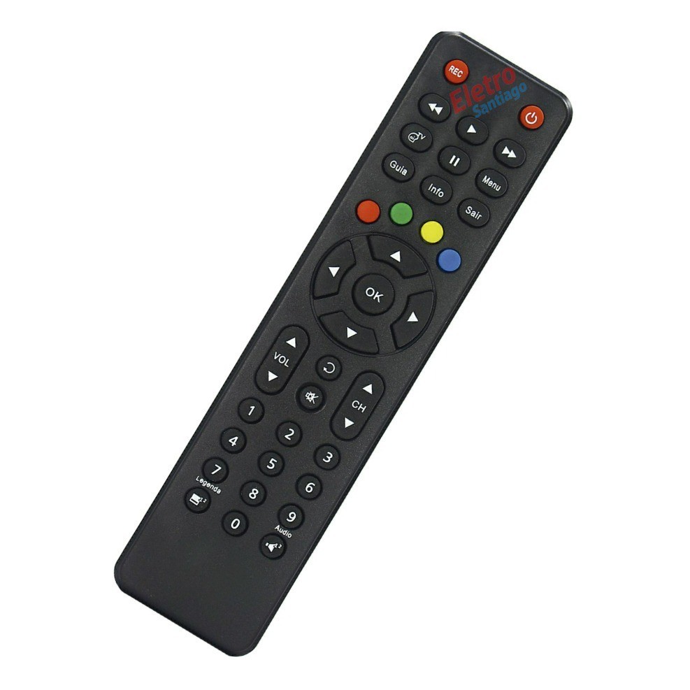 Controle Remoto Oi Tv Livre Hd Ses6 Etrs35/37/38 Elsys novo