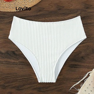 Lovito Cueca De Biquíni Sexy Em Tecido Ppit Liso Para Mulheres LNL42080