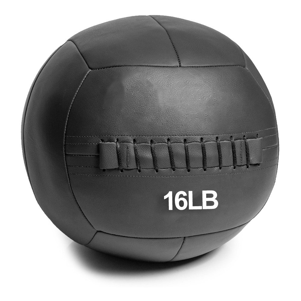WALL BALL SINTETICA PRETA 16LB - SEM LOGO