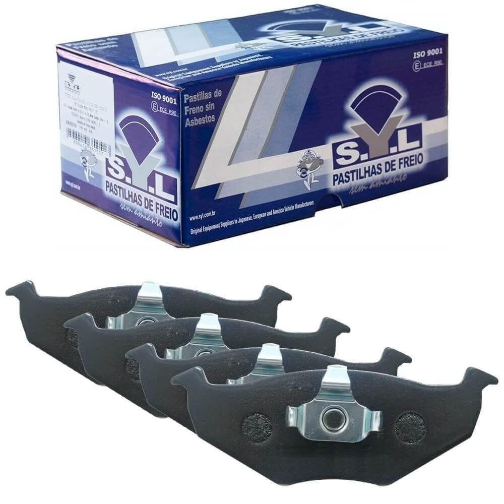 Kit Pastilha Freio Golf 94 95 96 97 98 1999 Dianteira Syl