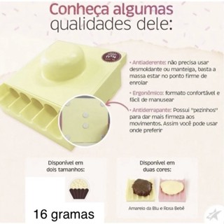 Enrolador De Doces Amarelo (16Gr) -  (Blue Star) em Oferta na Shopee