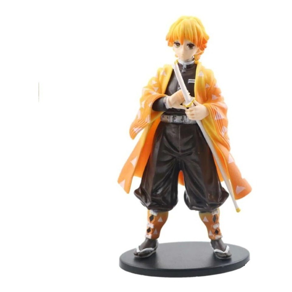 Boneco Zenitsu Demon Slayer Kimetsu No Yaiba Figure Estatua