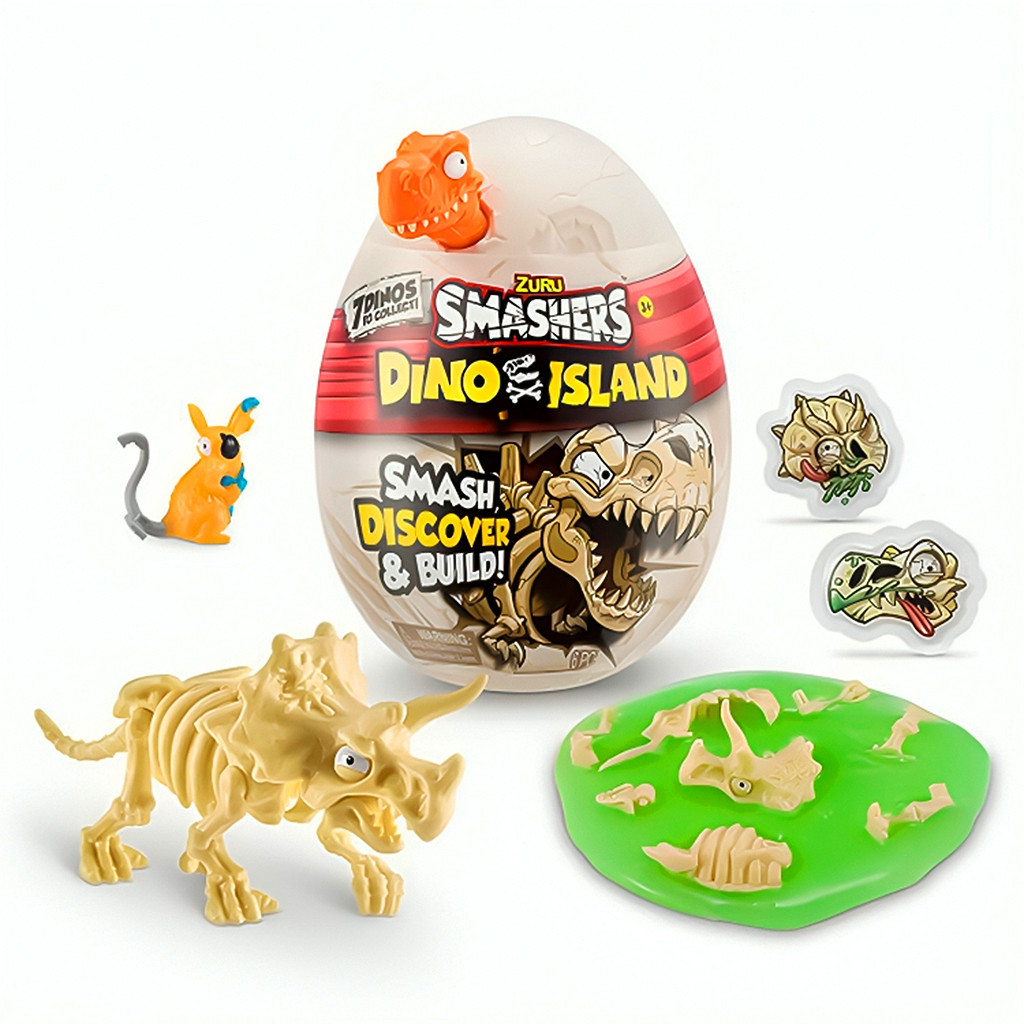 Brinquedo Ovo Surpresa Dino Smasher Laranja F01209 - Fun em Oferta na Shopee