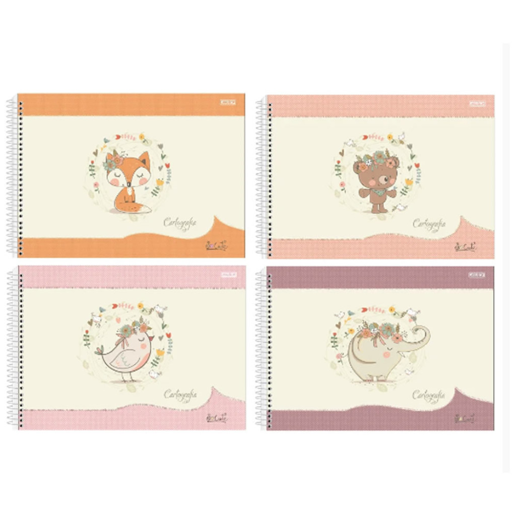 CAD CARTOGRAFIA ESP 60F   SO CUTE   10361 - Stationery