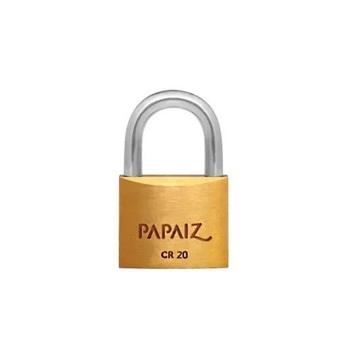 Cadeado Latão 20mm com 2 Chaves - Papaiz