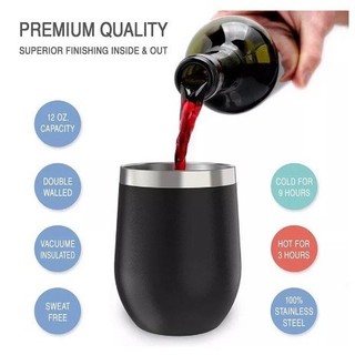 Copo cuia Térmica 350ml Oferta Pro 304 material de segurança isolamento
