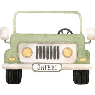 Display MDF de chão - Jipe Safari