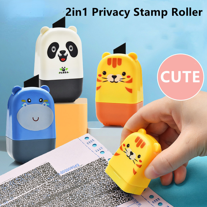 Carimbo Com Abridor De Caixa De Ferramentas De Corte/Proteção De Identidade Recarregável Para Privacidade/Cobertura