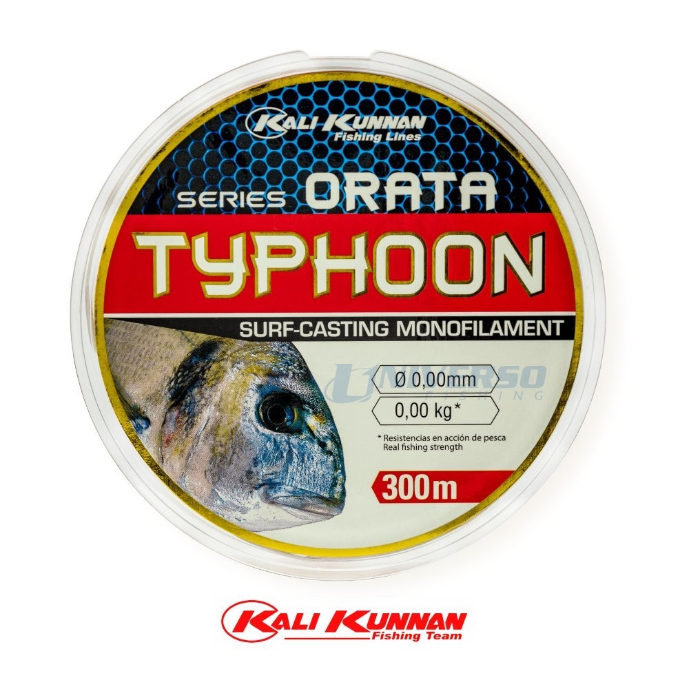 Linha Monofilamento Kali Kunnan Typhoon Series ORATA | 300m 0,35mm | 12,60kg