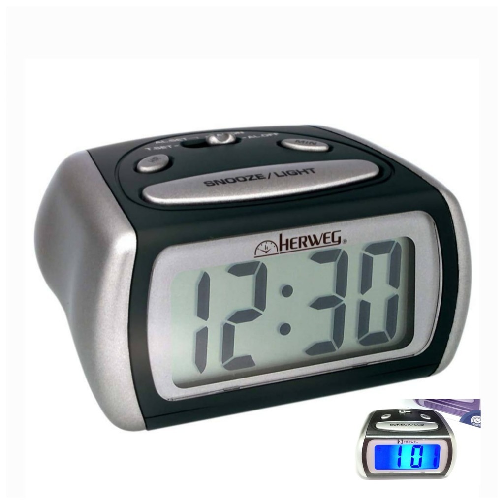 Despertador Digital Herweg: Onde Comprar | BuscaProdutos